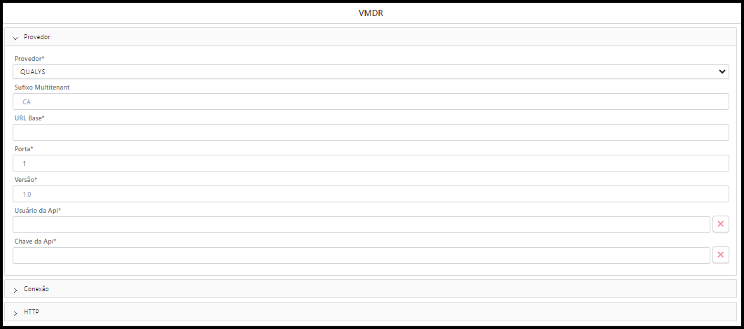 Informações de VMDR